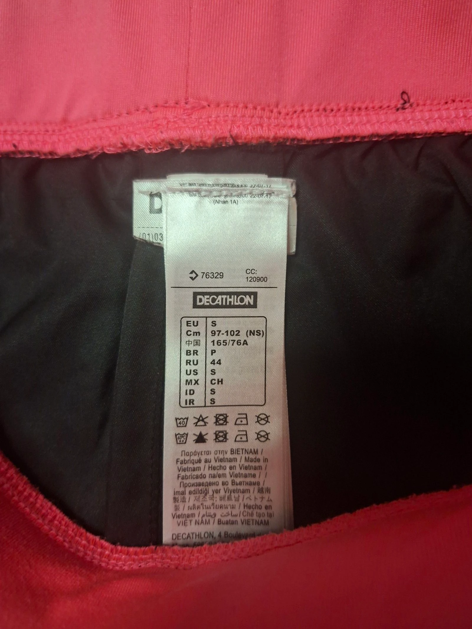 🌷F2-06🌷Short de esporte Domyos Decathlon – Tamanho P – Leve, confortável e performante🌷 – photo 3